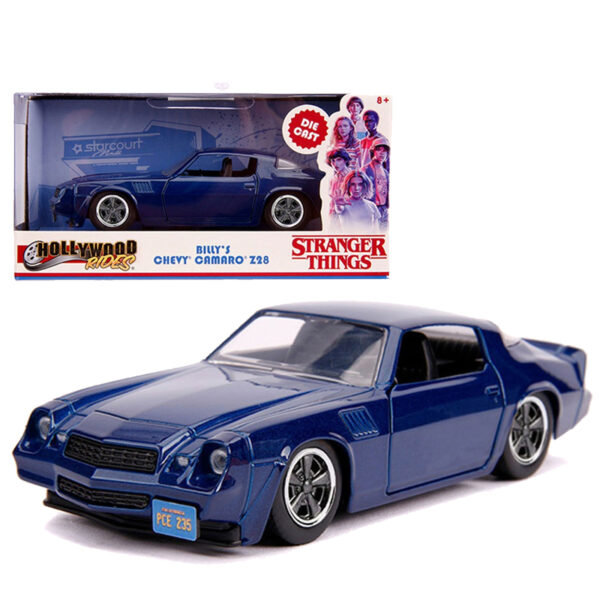 JADA 1:32 CHEVY CAMARO Z28 BILLY'S STRANGER THINGS