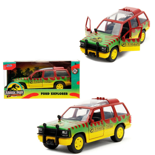 JADA 1:32 FORD EXPLORER JURASSIC PARK