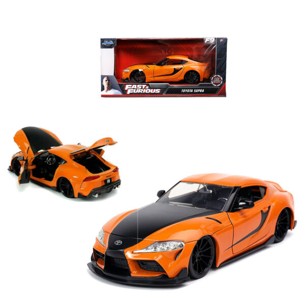 JADA 1:24 FF 2020 TOYOTA SUPRA NARANJA