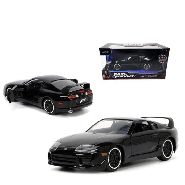 JADA 1:32 FF 1995 TOYOTA SUPRA NEGRO