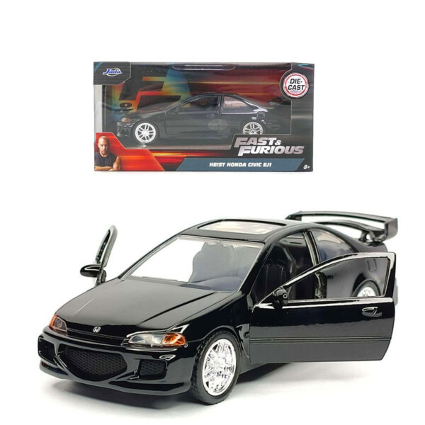 JADA 1:32 FF HEIST HONDA CIVIC EJ1 NEGRO