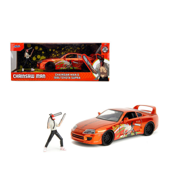 JADA 1:24 1995 TOYOTA SUPRA / CHAINSAW MAN