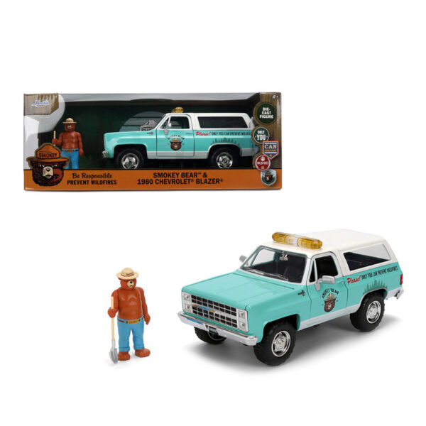 JADA 1:24 1980 CHEVROLET BLAZER / SMOKEY BEAR