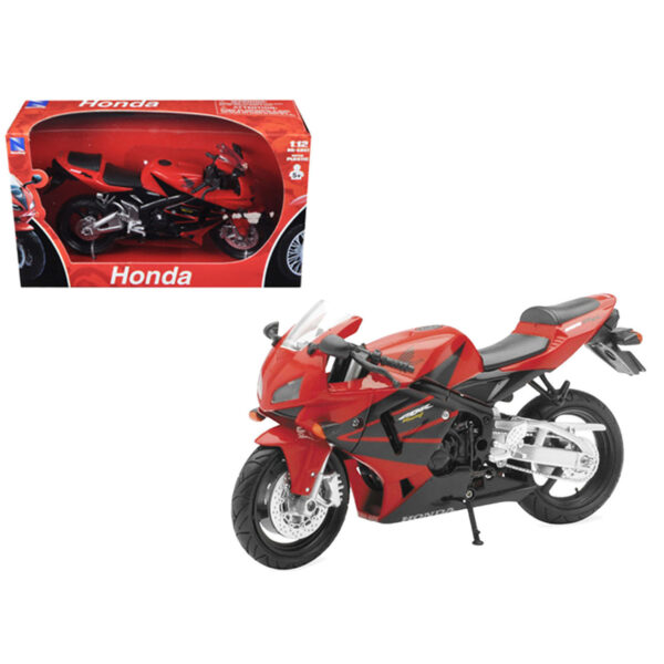 NEW RAY 1:12 H0NDA CBR600R 2006 RED
