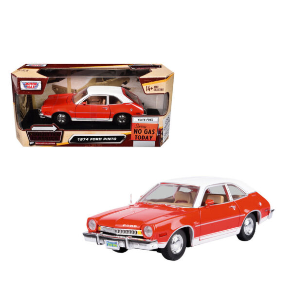 MOTORMAX 1:24 1974 FORD PINTO NARANJA