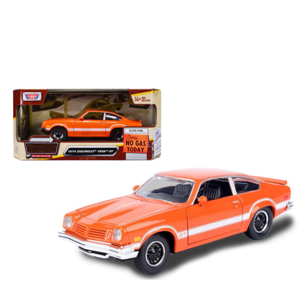 MOTORMAX 1:24 1974 CHEVROLET VEGA NARANJA