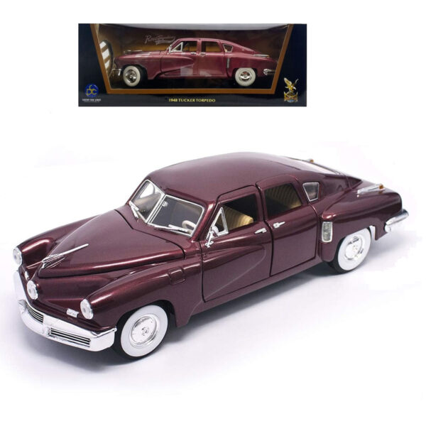 ROAD SIGNATURE 1:18 1948 TUCKER TORPEDO BURGANDY
