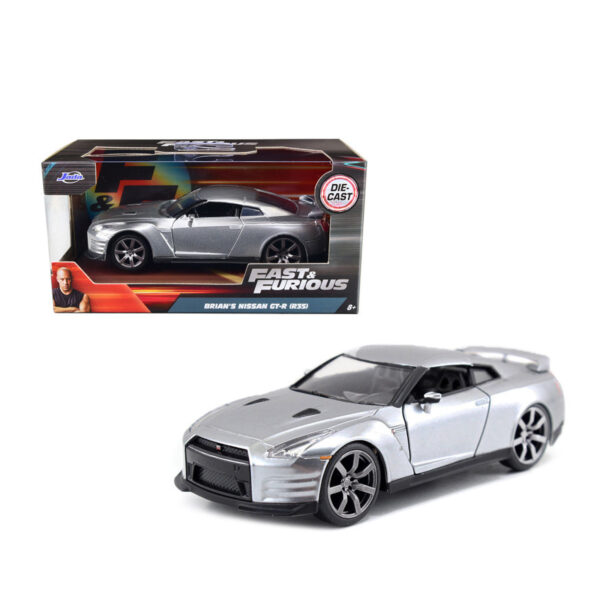 JADA 1:32 FF BRIAN'S NISSAN GT-R (R35) GRIS