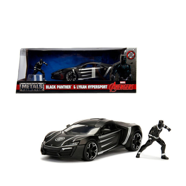 JADA 1:24 LYKAN HYPERSPORT / AVENGERS BLACK PANTER