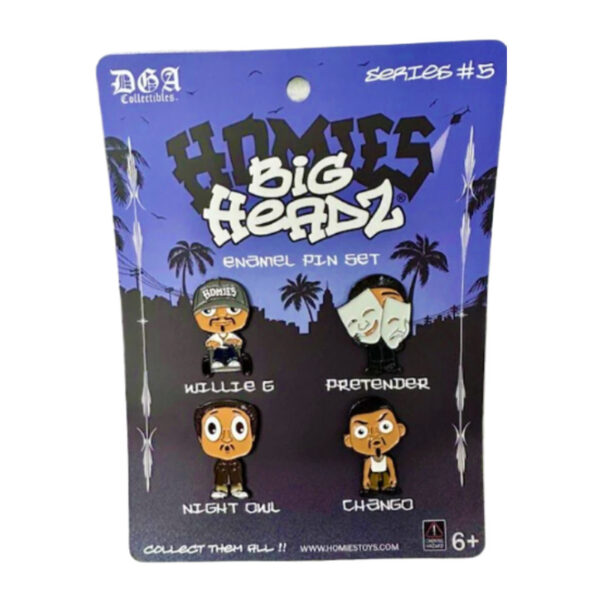HOMIES BIG HEADZ PINES 4-PACK SERIE #5