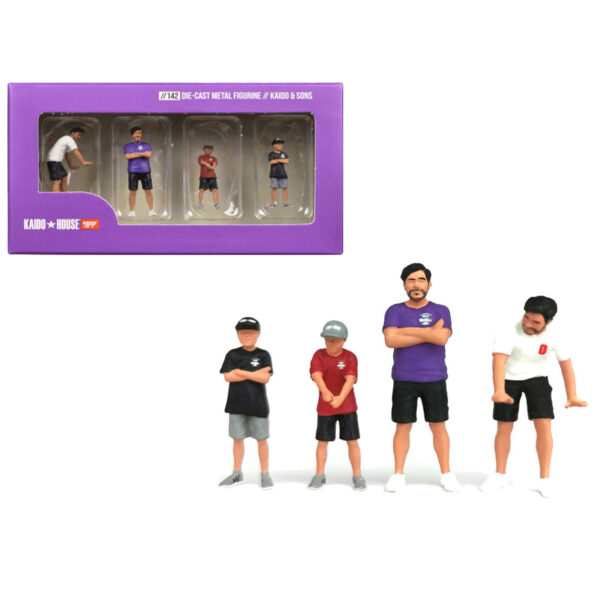 KAIDO HOUSE 1:64 SET FIGURAS PARA DIORAMA