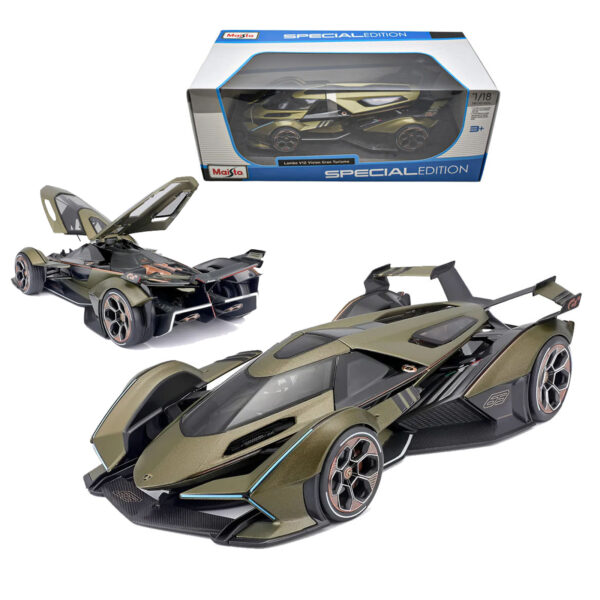 MAISTO 1:18 LAMBORGHINI V12 VISION GRAN TURISMO VERDE
