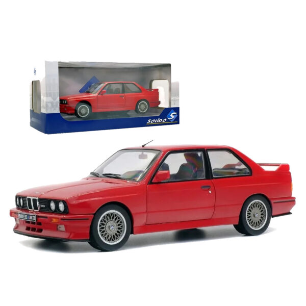 SOLIDO 1:18 1986 BMW E30 M3 ROJO
