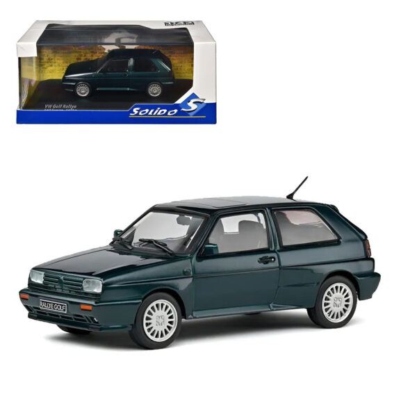 SOLIDO 1:43 1989 VOLKSWAGEN GOLF RALLYE G60 CLASICO VERDE