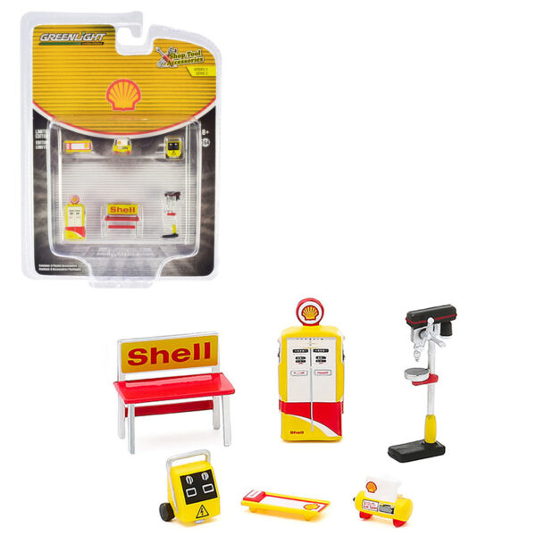 GREEN LIGHT 1:64 SHOP TOOL ACCESORIES SERIE 3 SHELL
