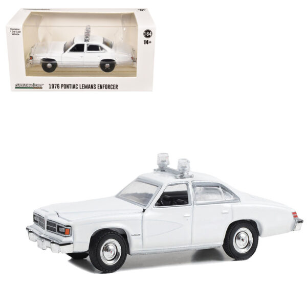 GREEN LIGHT 1:64 1976 PONTIAC LEMANS ENFORCER CON TORRETAS