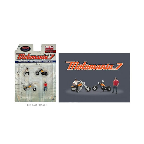 AMERICAN DIORAMA 1:64 MOTOMANIA 7