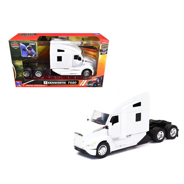NEW RAY 1:32 KENWORTH T680 BLANCO
