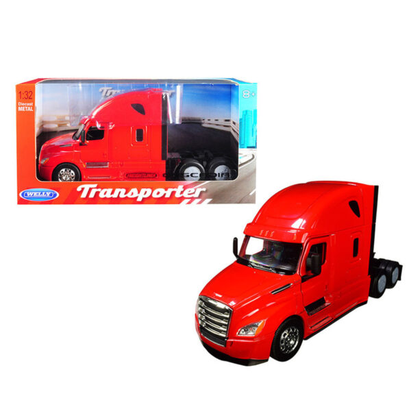 WELLY 1:32 FREIGHTLINER CASCADIA ROJO