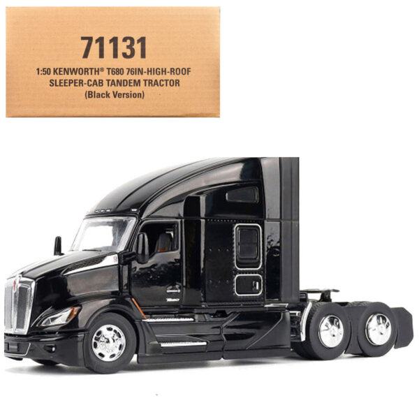DIECAST MASTER 1:50 KENWOTRH T680 NEGRO