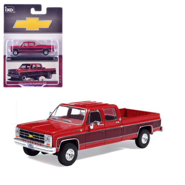 IXO 1:64 1979 CHEVROLET SCOTTSDALE K20 ROJA