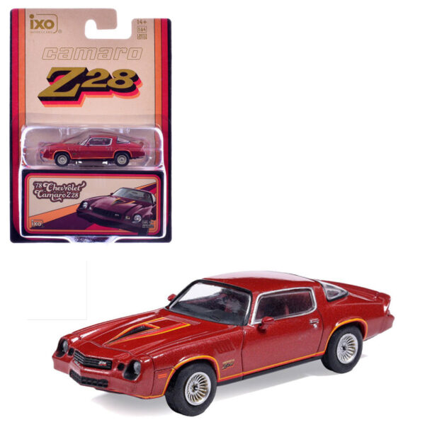 IXO 1:64 1978 CHEVROLET CAMARO Z28 ROJO