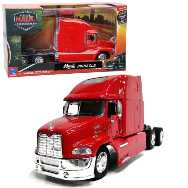 NEW RAY 1:32 MACK PINNACLE ROJO