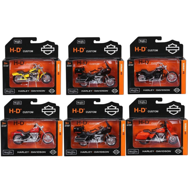 MAISTO 1:12 MOTO SERIE HARLEY DAVIDSON CUSTOM