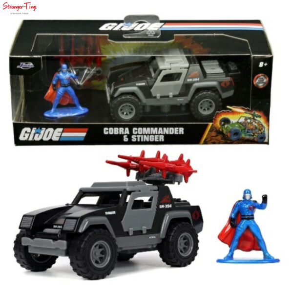 JADA 1:32 COBRA COMMANDER & STINGER