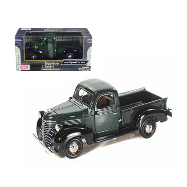 MOTORMAX 1:24 1941 PLYMOUNTH PICKUP VERDE