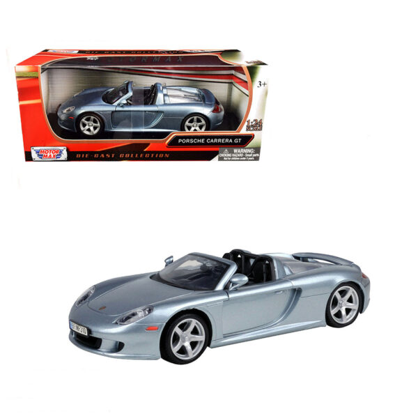 MOTORMAX 1:24 PORSCHE CARRERA GT PLATA