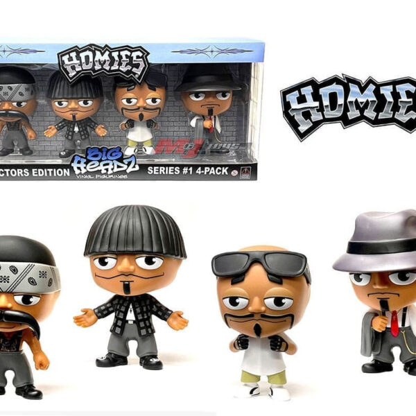FUNKO HOMIES BIG HEAD SET 4 PZAS