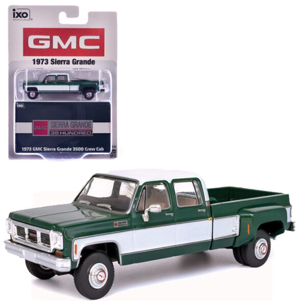 IXO 1:64 1973 GMC SIERRA GRANDE 3500 VERDE