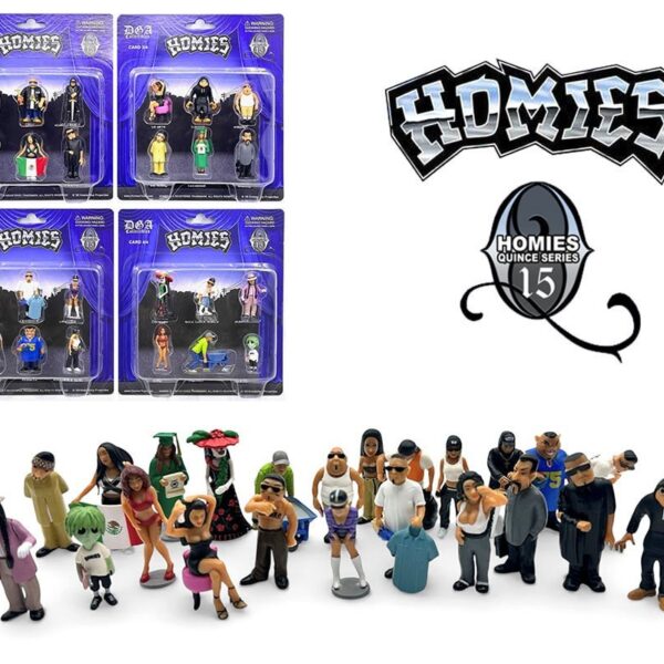 HOMIES 1:32 SERIE #15, 4 PACK 24 PZ