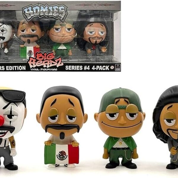 HOMIES BIG HEADZ SET 4 PZAS SERIE #4