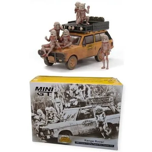 MINI GT 1:64 1982 LAND ROVER SET PAPA NUEVA GUINEA
